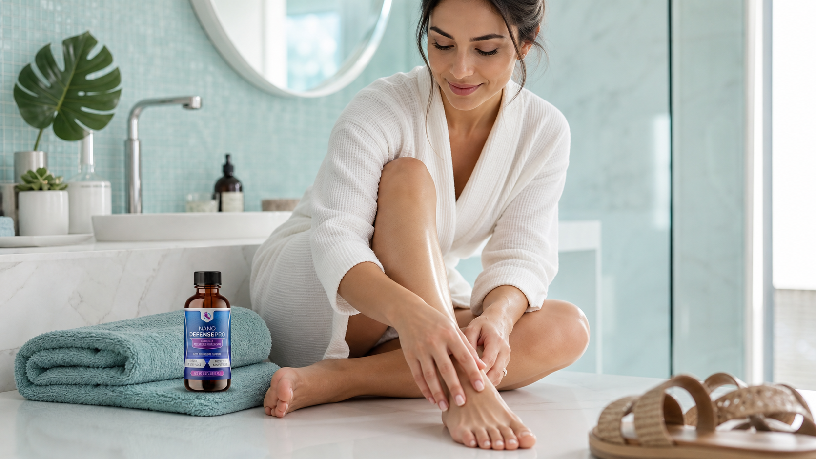 Nail wellness self-care routine